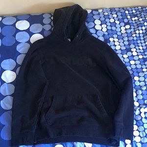 Hoodie has become too short and tight for me, condition is good as new.